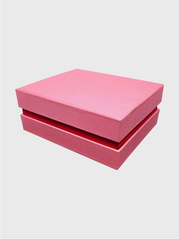 Side view of Kappa gift box highlighting the visible tummy in deep red
